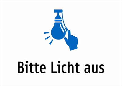 Bitte Licht aus