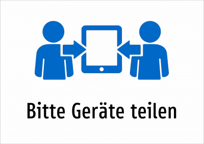 Bitte Geräte teilen