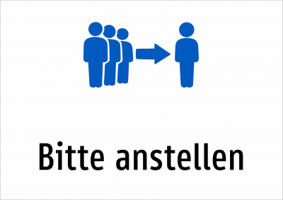 Bitte anstellen