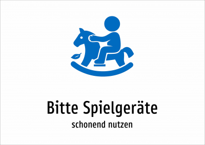 Bitte Spielgeräte - schonend nutzen