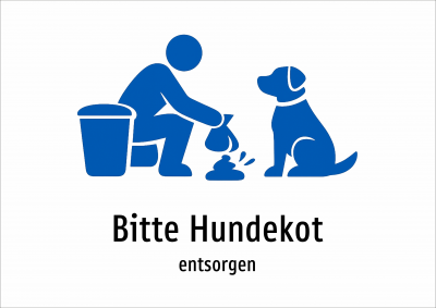 Bitte Hundekot - entsorgen
