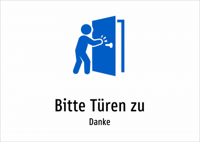 Bitte Türen zu - Danke