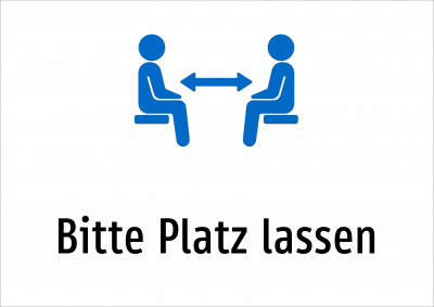 Bitte Platz lassen