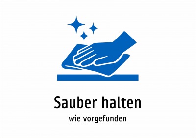 Sauber halten - wie vorgefunden