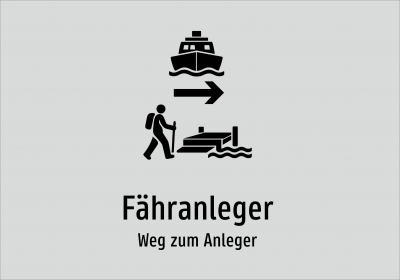 Fähranleger - Weg zum Anleger