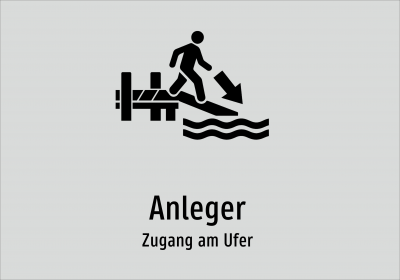 Anleger - Zugang am Ufer