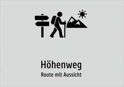 Höhenweg - Route mit Aussicht