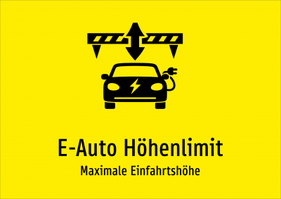 E-Auto Höhenlimit - Maximale Einfahrtshöhe