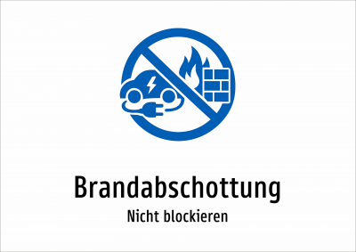 Brandabschottung - Nicht blockieren