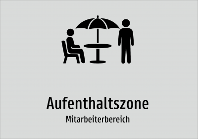 Aufenthaltszone - Mitarbeiterbereich