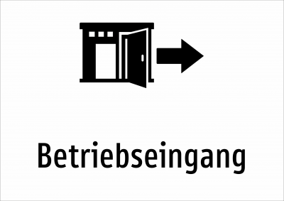 Betriebseingang