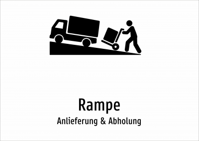 Rampe - Anlieferung & Abholung