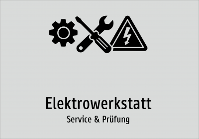 Elektrowerkstatt - Service & Prüfung