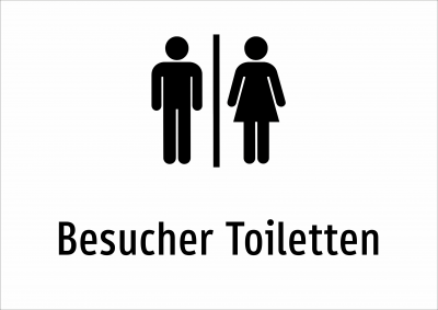 Besucher Toiletten