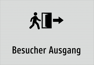 Besucher Ausgang
