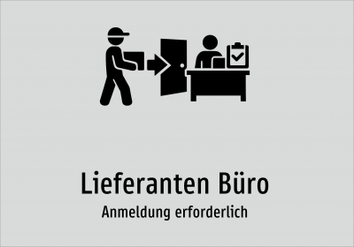 Lieferanten Büro - Anmeldung erforderlich