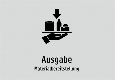 Ausgabe - Materialbereitstellung