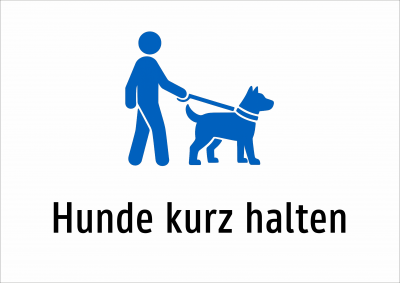 Hunde kurz halten