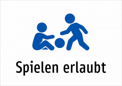 Spielen erlaubt