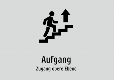 Aufgang - Zugang obere Ebene