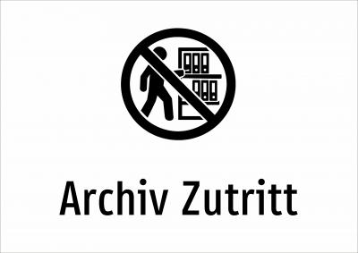 Archiv Zutritt
