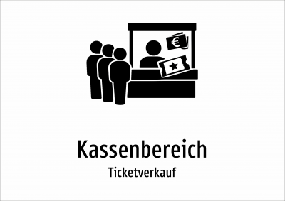 Kassenbereich - Ticketverkauf