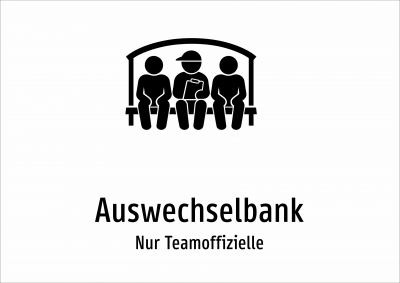 Auswechselbank - Nur Teamoffizielle