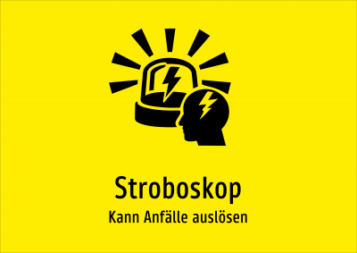 Stroboskop - Kann Anfälle auslösen