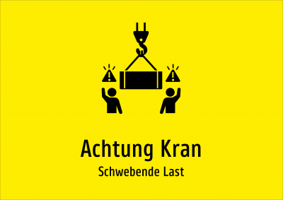 Achtung Kran - Schwebende Last