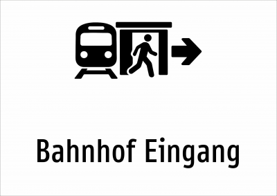 Bahnhof Eingang