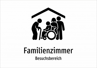 Familienzimmer - Besuchsbereich