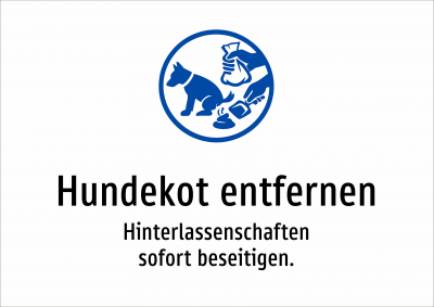 Hundekot entfernen - Hinterlassenschaften sofort beseitigen.