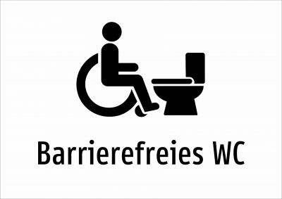 Barrierefreies WC