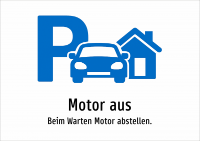 Motor aus - Beim Warten Motor abstellen.
