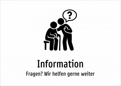 Information - Fragen? Wir helfen gerne weiter
