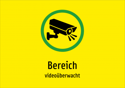 Bereich - videoüberwacht