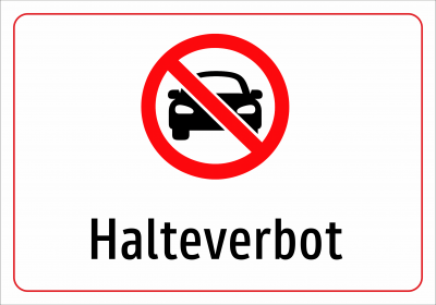 Halteverbot
