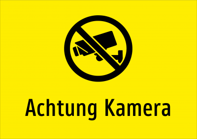 Achtung Kamera