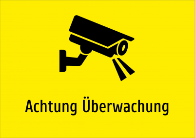 Achtung Überwachung
