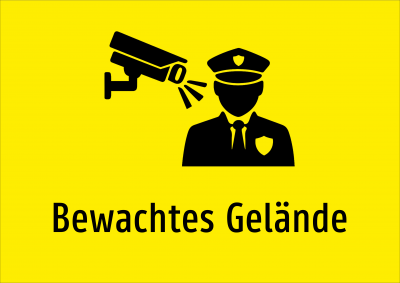 Bewachtes Gelände