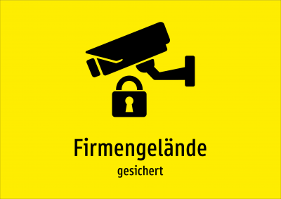 Firmengelände - gesichert