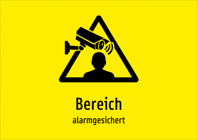 Bereich - alarmgesichert