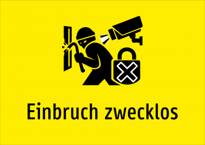 Einbruch zwecklos