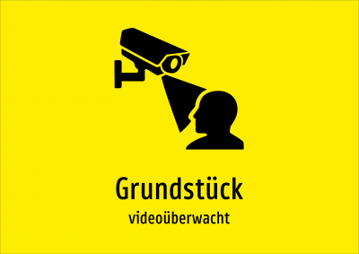 Grundstück - videoüberwacht