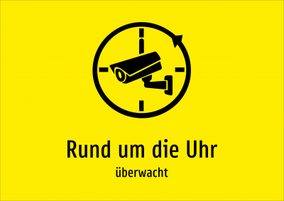 Rund um die Uhr - überwacht