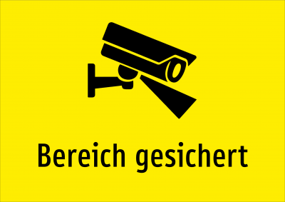 Bereich gesichert