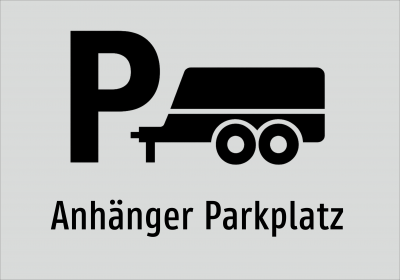 Anhänger Parkplatz