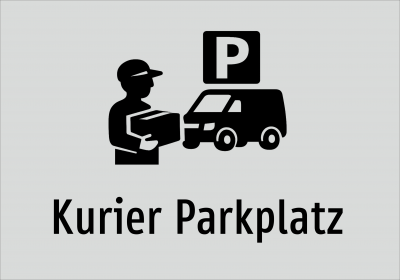 Kurier Parkplatz