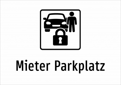 Mieter Parkplatz