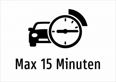 Max 15 Minuten